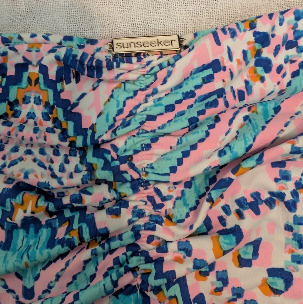 Colorful Patterned Bikini Set - Picture 3 of 3